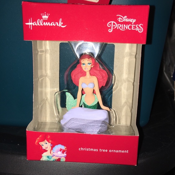 Ariel Christmas ornament